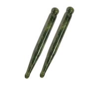VILLCASE 2pcs Jade Meridian Dial Bar Facial Massage Tools for Home Use, Comprehensive Care for Face and Eyes, Deep Tissue Acupressure Pen Set Providing Spa-Level Pressure Point Massages