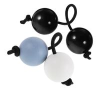 VILLCASE 2pcs Kashaka Rhythm Shaker Hand Percussion Rattle for Preschool Music Practice Party Accessory Compact African Asalato Shaker Ball