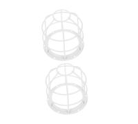 VILLCASE 2pcs Light Bulb Cage Guard Cover Metal Protective Lampshade for Industrial Use Collision Design Reliable Protection for Long Term Stability Compatibility for Various Lamp Models