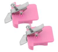 VILLCASE 2pcs Magnetic Sewing Guide with Scale Adjustable Polygonal Seam Gauge for Quilting Fabric Edge Positioning Compatible with Sewing Machines Hemmer Tool for Precise Straight Seams