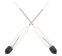 VILLCASE 2pcs Milk Hydrometer for Cow and Goat Milk Precise Dairy Density for Lab Testing Calibrated Lactometer and Quality Analysis Quick Accurate