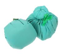 VILLCASE 2pcs Moxa Balls Herbal Warming Bags Wormwood Heat Compress for Thai Massage and Eye Face Spa Therapy, Portable Hot Compress Balls for Muscle Relaxation and Relief