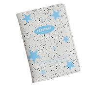 VILLCASE 2pcs Multi-Card Pu Holder Wallet Lightweight Travel Case for Men Women Design for Organizing Travel Documents and Cards