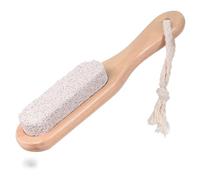 VILLCASE 2pcs Nail Pumice Stone Scrubber Single-Side Volcanic Rock Surface White Nail Cleaning Brush for Art Care and Finger Exfoliation