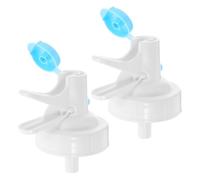 VILLCASE 2pcs Plastic Push Button Spigot Replacement for 12l Water Jugs Cooler Dispenser Reusable Water Faucet for Beverage Coolers Plastic Spout Suitable for Household and Outdoor Use