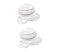 VILLCASE 2pcs Portable Mini Washing Machine Travel Clothes Washer Usb Charging for Sink Camping Outdoor Use