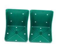 VILLCASE 2pcs PP Salt Licking Box for Sheep Cattle Horse Livestock Nutrition Feeder Tray for Convenient Mineral Salt Feeding