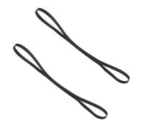 VILLCASE 2pcs Record Player Rubber Belts Replacement Kit Compatible with Various Turntable Models User Friendly Installation Engineered for Smooth Operation and Versatile Use