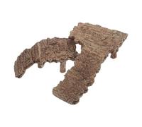 VILLCASE 2pcs Resin Turtle Basking Platform for Red Eared Sliders and Reptiles, Natural Basking Experience and Decorative Habitat Enhancement, Suitable for Fish Tank and Terrarium
