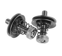VILLCASE 2pcs Sewing Machine Thread Holder Replacement Parts with Wear-Resistant Metal Material and Universal Compatibility for Home Use and Repair Projects