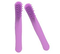 VILLCASE 2pcs Silicone Hair Combs for Women with Decorative Design, Portable and Convenient Storage, for Travel and On-the-go Use, Suitable for Hair and Wigs