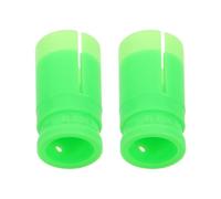 VILLCASE 2pcs Speaker Voice Coil Gauge, 19 Core Speaker Voice Coil Alignment Tool, Plastic, Green, for Accurate Positioning, Stage System and Home Audio Restoration, Professional Audio