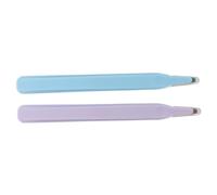 VILLCASE 2pcs Staple Remover Pen-Shaped Ergonomic Staple Puller Small Size Easy to Store for Office School Home Blue and Purple