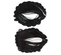 VILLCASE 2pcs Synthetic Braided Headband Wig for Women, Natural Looking Hair Bangs Hair Accessory with Seamless Appearance and High Temperature Fiber Material, for Daily Wear