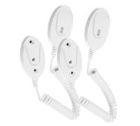 VILLCASE 2pcs Universal Remote Control Holder Lanyard Anti-Lost Adhesive Hooks for Portable Remote Control Rope for Easy Access and Storage