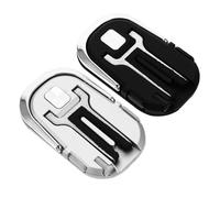 VILLCASE 2Pcs Vehicle Mounted Cell Phone Racks with Design Durable and Sturdy Phone Navigation Holders for Air Vent Practical Grip Stand for Smartphones