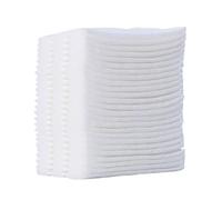 VILLCASE 3 Packs 150pcs Three-Layer Non-Woven Double-Side Cotton Pads Makeup Remover Facial Puff for Nail Polish and Skincare Use Random Color