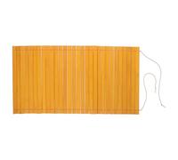 VILLCASE 30 Pieces Orange Bamboo Blank DIY Sheets with Rounded Edges for Painting and Home Decoration Vintage Style Craft Ideas Book