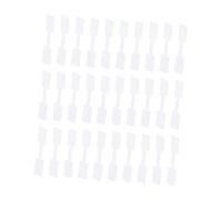 VILLCASE 300pcs Jewelry Price Tags Square Head Paper Labels for Rings Bracelets Necklaces Writable Smooth Surface Stickers for Inventory Management in Jewelry and Clothing Stores