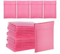 VILLCASE 30pcs Bubble Envelopes A5 Padded Packaging Envelopes for Small Business with Cushioning and Protection, Wear-Resistant Plastic Bubble Mailers for Cards and Jewelry Shipping