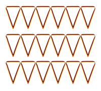 VILLCASE 30pcs Medal Award Lanyards Id Badge Neck Ribbons Polyester Snap Clips Universal Fit Versatile Usage for Sports Events and Academic Recognitions