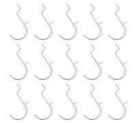 VILLCASE 30pcs Pegboard Hooks Heavy Duty Metal Pegboard Accessories Hangers for Kitchen Wall and Tool Storage Workbench Black Rubber Covers