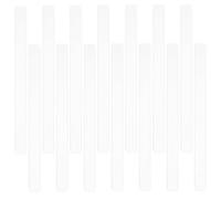 VILLCASE 30pcs Rectangular Acrylic Plant Labels for Flower Pots and Succulents, Sturdy Tags with Effortless Installation, for Retail and Office Signage