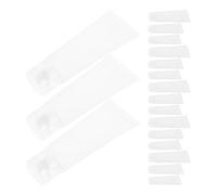 VILLCASE 30pcs Refillable Travel Squeeze Tubes for Toothpaste and Lotion, 20ml 30ml 50ml Pe Frosted Bottles with Flip Cover, Convenient to Carry for Home and Travel