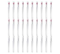 VILLCASE 30pcs Silicone Lip Brush Applicator Set with Cap for Gentle Lipstick Application and Multiple Uses Portable Mini Lip Makeup Brushes for Women