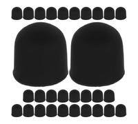 VILLCASE 30pcs Silicone Stylus Rubber Tips Replacement Pen Tip Cover for Touch Screen Stylus Pens Fine Conductive Nibs Compatible with Tablet and Adults