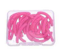 VILLCASE 30pcs Universal Lash Curler Replacement Pads Pink Rubber Strips Eyelash Curler Refill Cushions for Beauty Routine