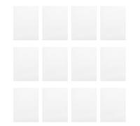 VILLCASE 35pcs Braille Learning Paper White Sheets Writing Supplies for Blind Individuals Teaching Aid Office Use