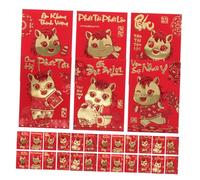 VILLCASE 360pcs Vietnamese Year Horse Red Envelopes X with Vietnamese Text Tear-Resistant Lucky Money Packets for Lunar Year and Spring Festival Gifting