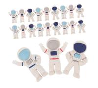 VILLCASE 36pcs Space Themed Astronaut Erasers Bulk for Comfortable Novelty Stationery with Pencil Mark Removal Classroom Rewards and Party Favors in Mixed Colors