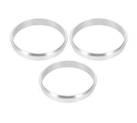 VILLCASE 3pcs Aluminum Cup Sealer Rings 90mm Diameter Replacement Gaskets for Milk Tea Sealing Machine Parts Commercial Automatic Cup Sealer Accessories