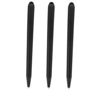 VILLCASE 3pcs Dual Head Resistive Stylus Pen for Touch Screens Comfortable Soft Rubber Tips Protect Screens for Note Taking Reading Gaming Suitable for Adults Education and Meetings