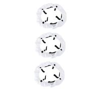 VILLCASE 3pcs Foldable Ring Light Flash Diffuser Softbox White Photography Video Light Cover Reduces Shadows and Stabilizes Color Temperature