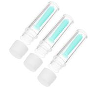 VILLCASE 3pcs Invisible Lens Sticks Convenient Contacts Lens Sticks Easy to Carry Sanitary Silicone and Plastic for Daily Use People of Ages