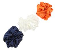 VILLCASE 3pcs Oversized Cloth Hair Styling Accessories Elastic Hair Ties Rope Lightweight Do Not Cause Damage Assorted Colour for Women