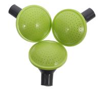 VILLCASE 3pcs Plastic Replacement Sprinkler Head Spout for Watering Cans 17mm Pe Material with Even Water Distribution and Easy Installation Suitable for Home and Garden Use