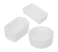 VILLCASE 3pcs Portable Flash Diffuser Softbox Set for Camera Flash Light, White Plastic Soft Light Box Compatible with Godox Tt600/tt685/v850/v860 and V1, Photography Studio Lighting