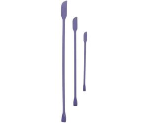 VILLCASE 3pcs Silicone Makeup Spatula Set with Double-ended Design, Resistant to Break and Practical to Use, for On-the-go Use and Daily Makeup Routine