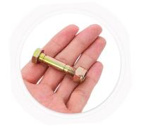 VILLCASE 3pcs Snow Blower Shear Bolt and Nut Compatible for Ariens Heavy Duty Replacement Pins with High Load Capacity Durable Construction for Quick Installation and Reliable Performance