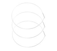 VILLCASE 3pcs Washing Machine Door Seal Clamp Durable Spring Wire Design Prevents Water Leaks Compatible with Front Load Models Simple Installation