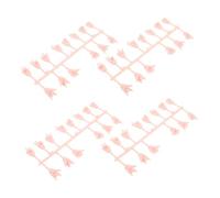 VILLCASE 4 Sets Mini Doll Hands Realistic Plastic Hand Models for DIY Tiny Doll Accessories Art Projects and Creations with Multiple Poses Craft Parts