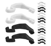 VILLCASE 40pcs Cage Latch Clips Cage Edge Clips Flexible Space-saving Design Plastic Buckles for DIY Assembly Pet Enclosures Hamster Pet Owners