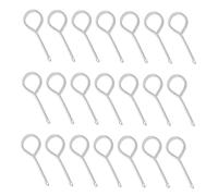 VILLCASE 40PCS Fire Extinguisher Lock Pins with Self Locking Design Fit Fire Equipment Safety Accessories Easy Installation for Standard Extinguisher Models Clear Identification for