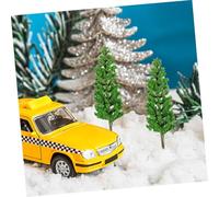 VILLCASE 40pcs Mixed Miniature Model Trees for Crafts Realistic Tiny Plastic Trees for DIY Train Layouts Landscape Diorama Micro Scenery Supplies for Hobbyists and Mini Garden Decor