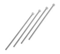 VILLCASE 4pcs Bike Stem Riser Long Screws M6x150mm Stainless Steel Bicycle Handlebar Riser Extension Bolts for Mountain Bike Height Adjustment and Precision Engineering Repair