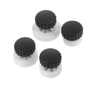 VILLCASE 4pcs Ceramic Pottery Wheel Trimming Tools with Ergonomic for Precise Centering and Comfortable Clay Finishing Clay Tool Accessories for Professional and Beginner Pottery